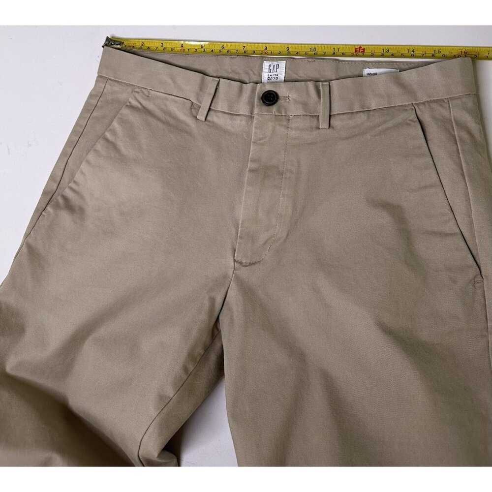 Gap Men’s Modern Khakis Chino Pants in Skinny Fit Khaki 30x27 - Picture 8 of 8